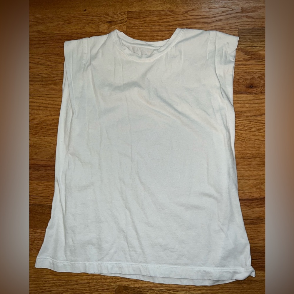 A New Day White Tank Top